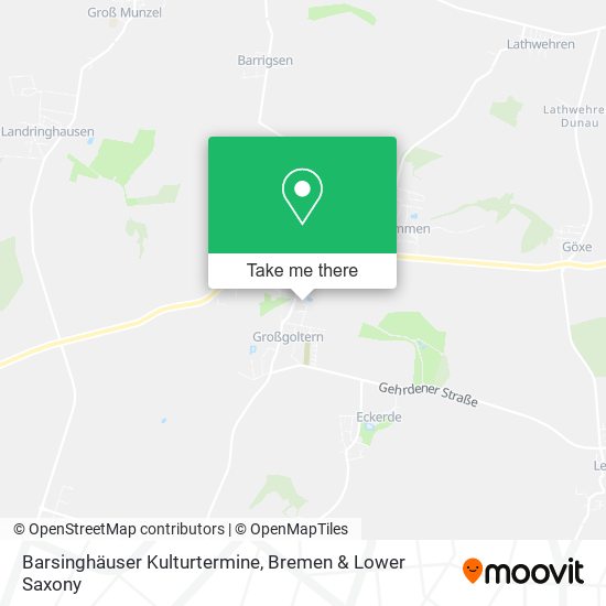Barsinghäuser Kulturtermine map