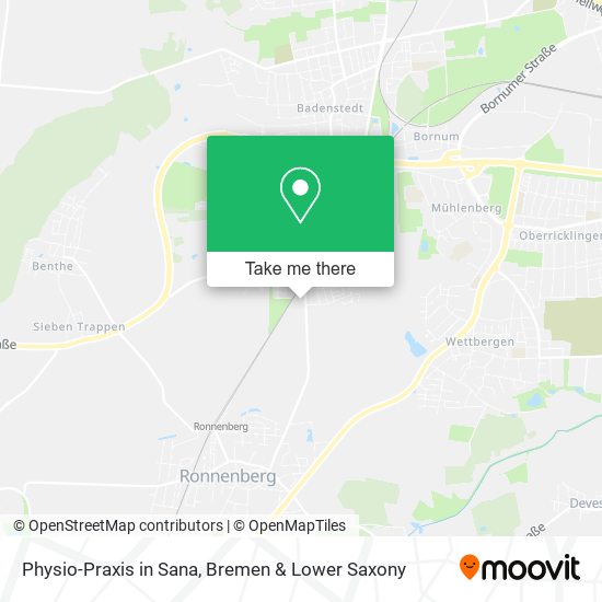 Physio-Praxis in Sana map