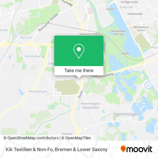 Kik Textilien & Non-Fo map