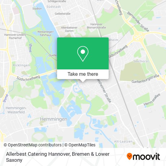 Allerbest Catering Hannover map
