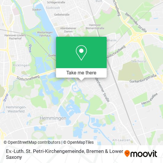 Ev.-Luth. St. Petri-Kirchengemeinde map