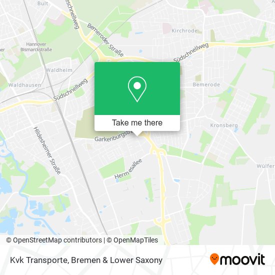 Kvk Transporte map