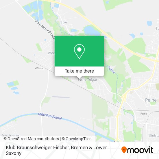 Klub Braunschweiger Fischer map