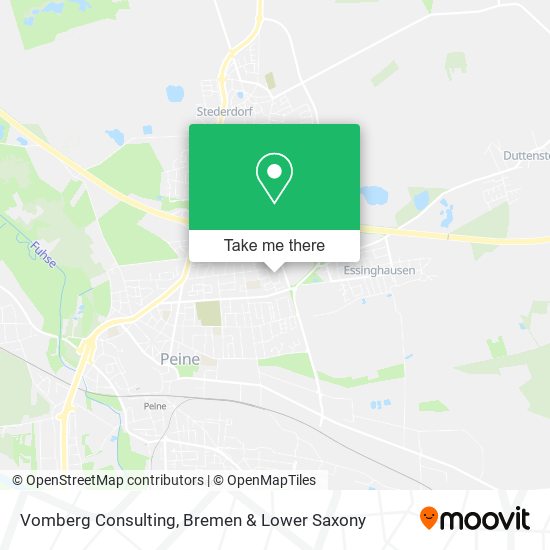 Vomberg Consulting map