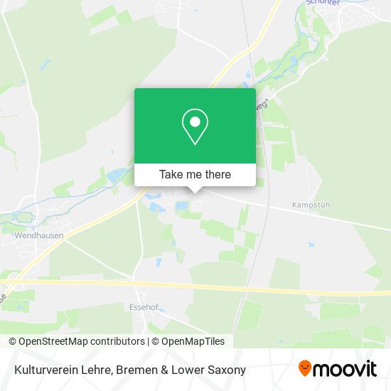 Kulturverein Lehre map