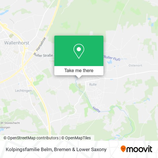 Kolpingsfamilie Belm map