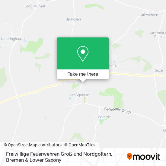 Freiwillige Feuerwehren Groß-und Nordgoltern map