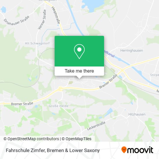 Fahrschule Zimfer map