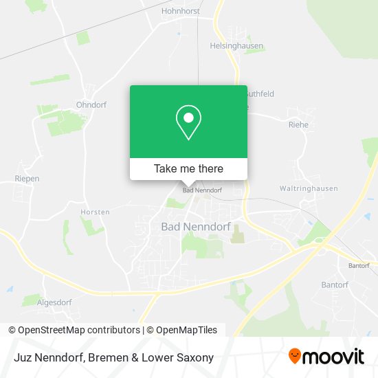 Juz Nenndorf map