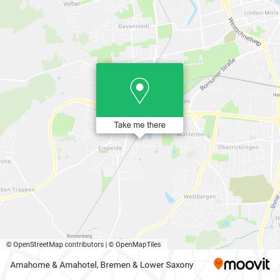 Amahome & Amahotel map