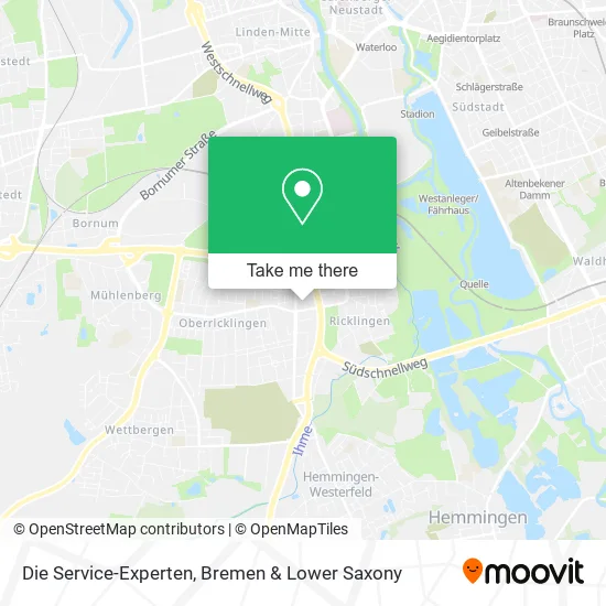 Карта Die Service-Experten