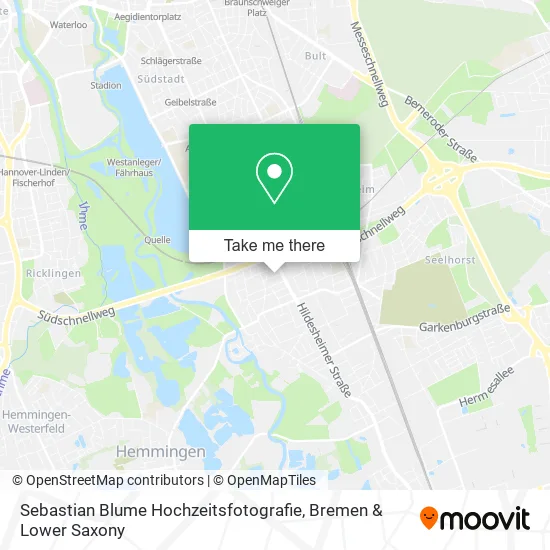 Карта Sebastian Blume Hochzeitsfotografie