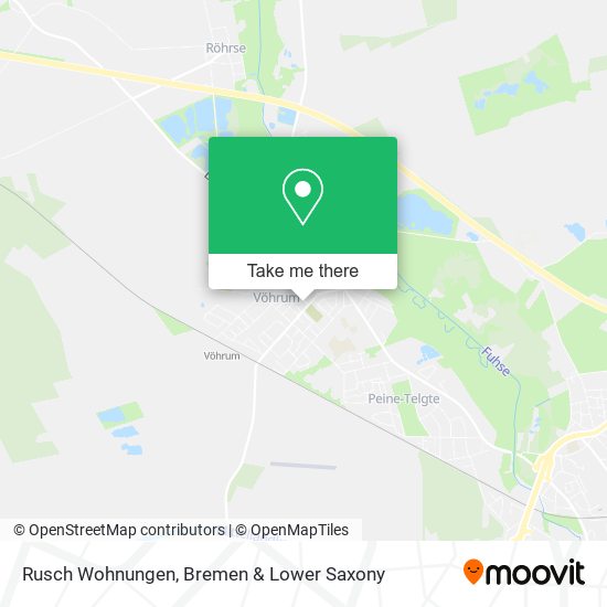 Rusch Wohnungen map