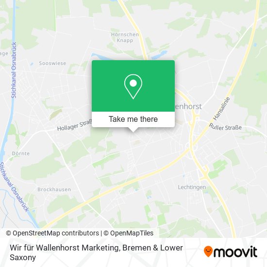 Wir für Wallenhorst Marketing map
