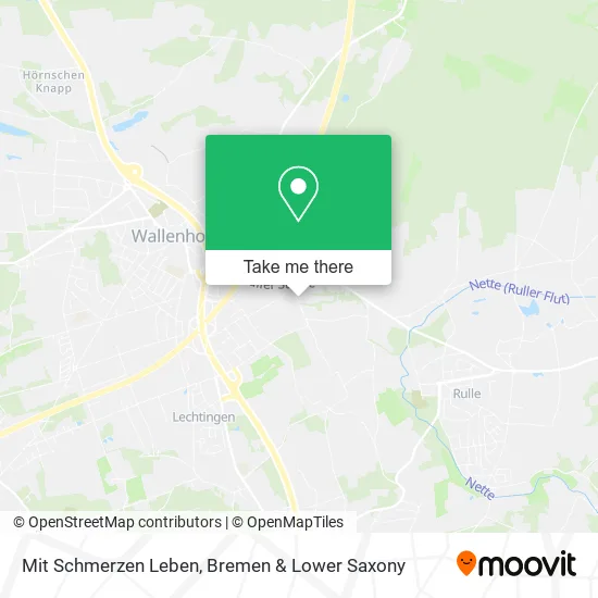Mit Schmerzen Leben map