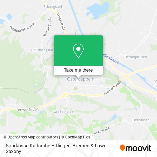Sparkasse Karlsruhe Ettlingen map