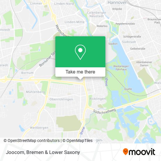 Joocom map