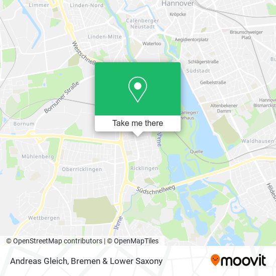Andreas Gleich map