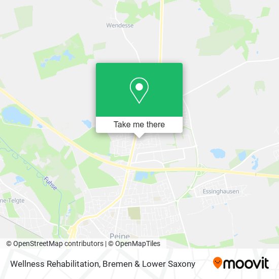 Wellness Rehabilitation map