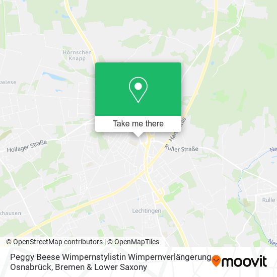 Peggy Beese Wimpernstylistin Wimpernverlängerung Osnabrück map