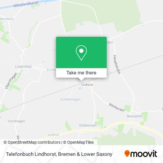 Telefonbuch Lindhorst map