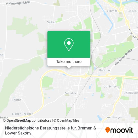 Niedersächsische Beratungsstelle für map