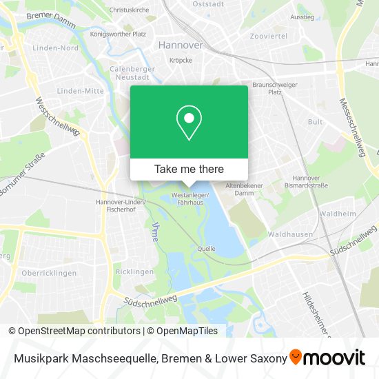 Musikpark Maschseequelle map