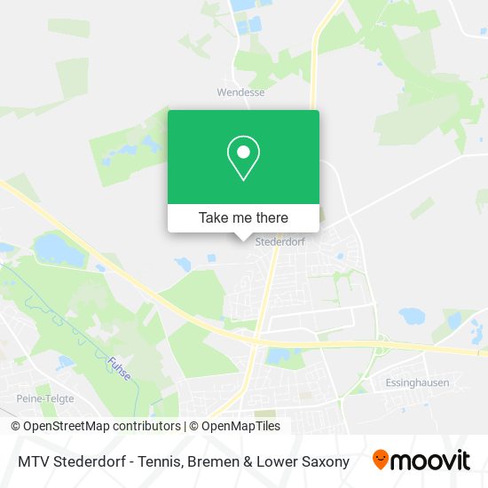 MTV Stederdorf - Tennis map