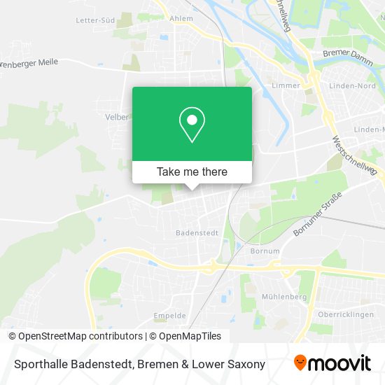 Sporthalle Badenstedt map