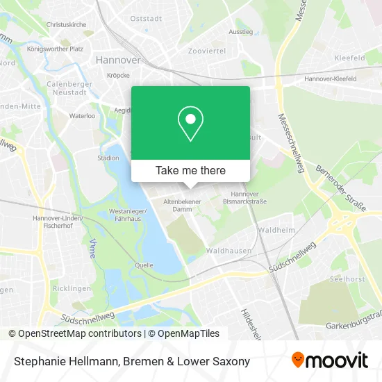 Stephanie Hellmann map