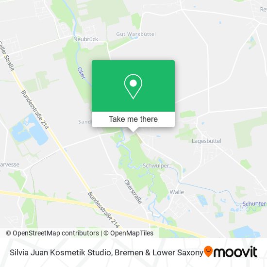 Silvia Juan Kosmetik Studio map