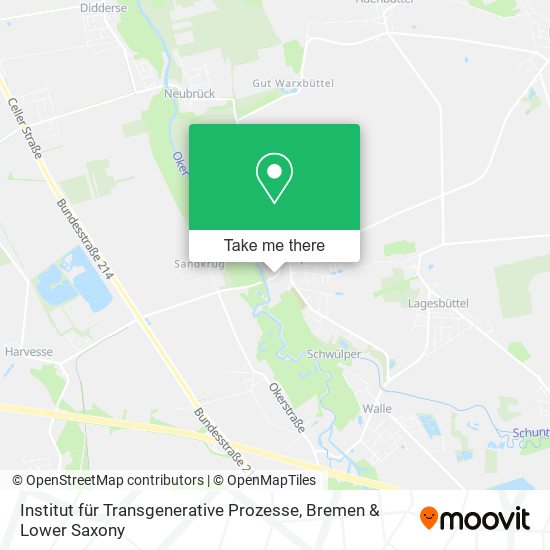 Institut für Transgenerative Prozesse map