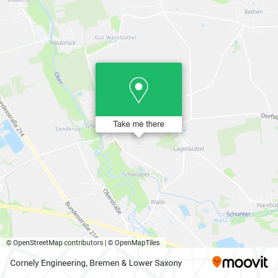 Cornely Engineering map