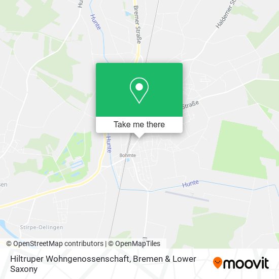 Hiltruper Wohngenossenschaft map