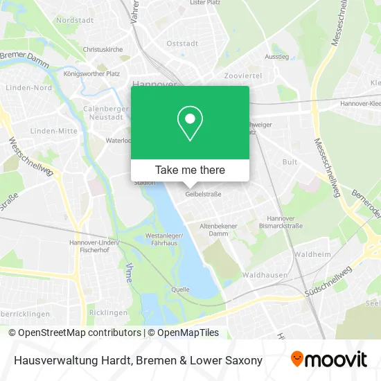 Карта Hausverwaltung Hardt