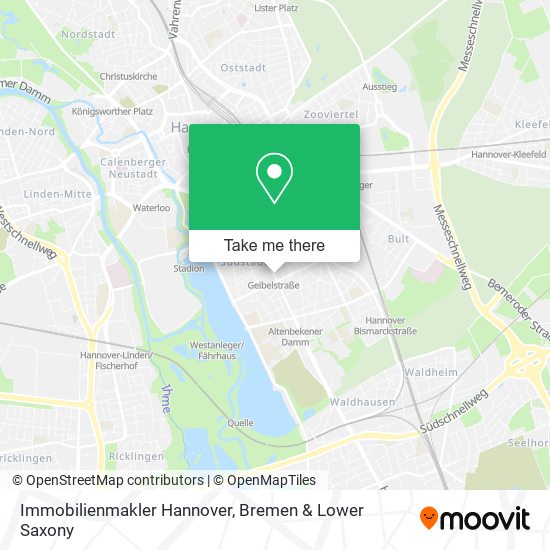 Immobilienmakler Hannover map