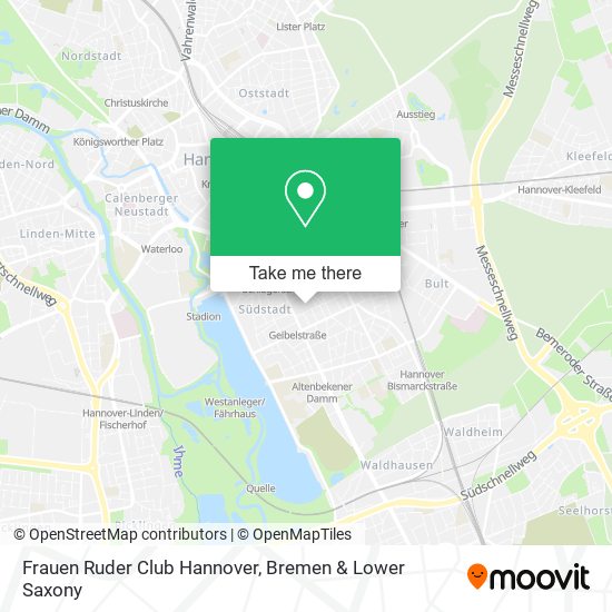 Frauen Ruder Club Hannover map