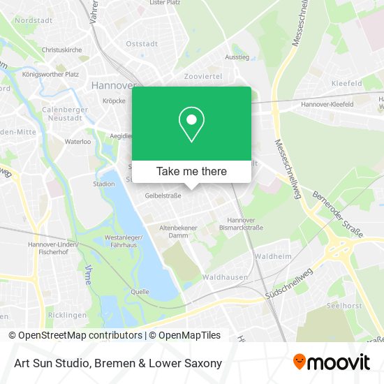 Art Sun Studio map