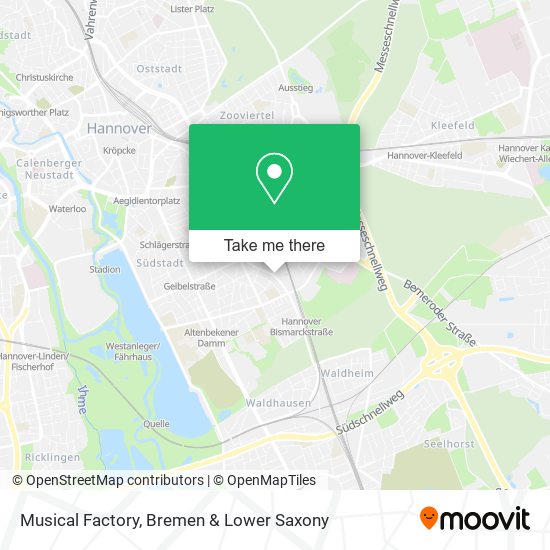 Musical Factory map