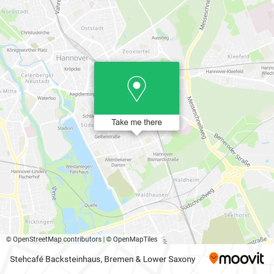 Stehcafé Backsteinhaus map