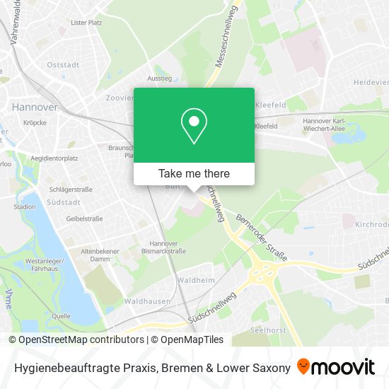 Hygienebeauftragte Praxis map