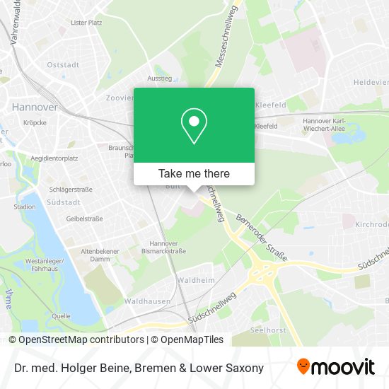 Dr. med. Holger Beine map