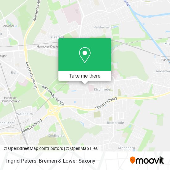 Ingrid Peters map