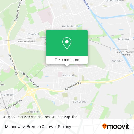 Mannewitz map