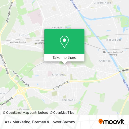 Ask Marketing map