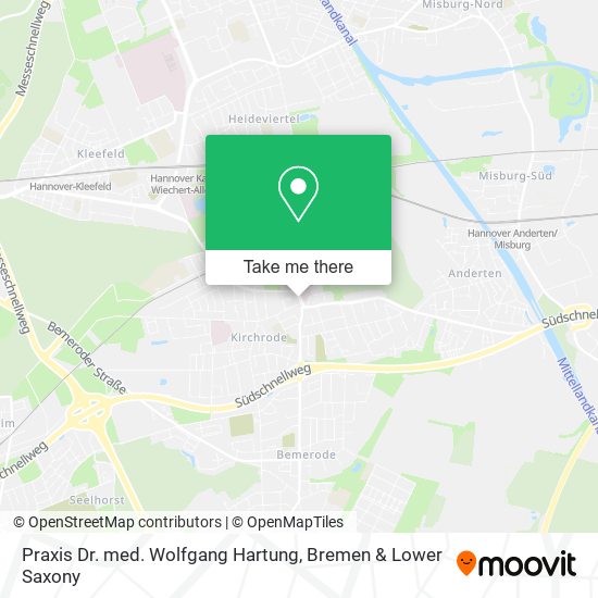 Praxis Dr. med. Wolfgang Hartung map