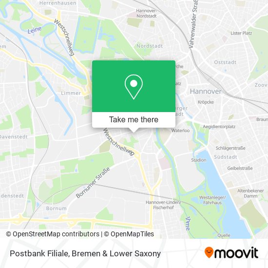 Postbank Filiale map