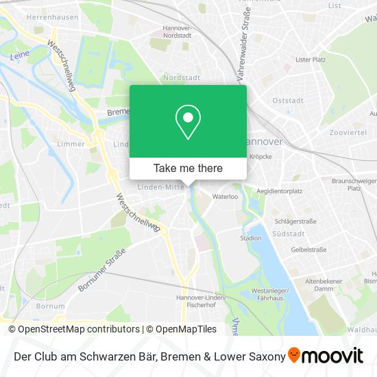 Der Club am Schwarzen Bär map