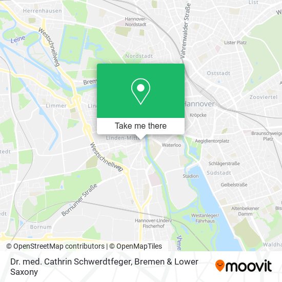 Dr. med. Cathrin Schwerdtfeger map