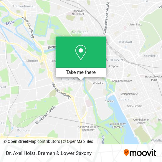 Dr. Axel Holst map